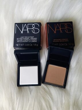 NARS Pressed Setting Powder & Bronzing Powder Duo — Minis/New